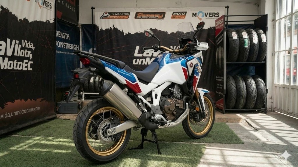 Honda Africa Twin 1100 - Vista lateral